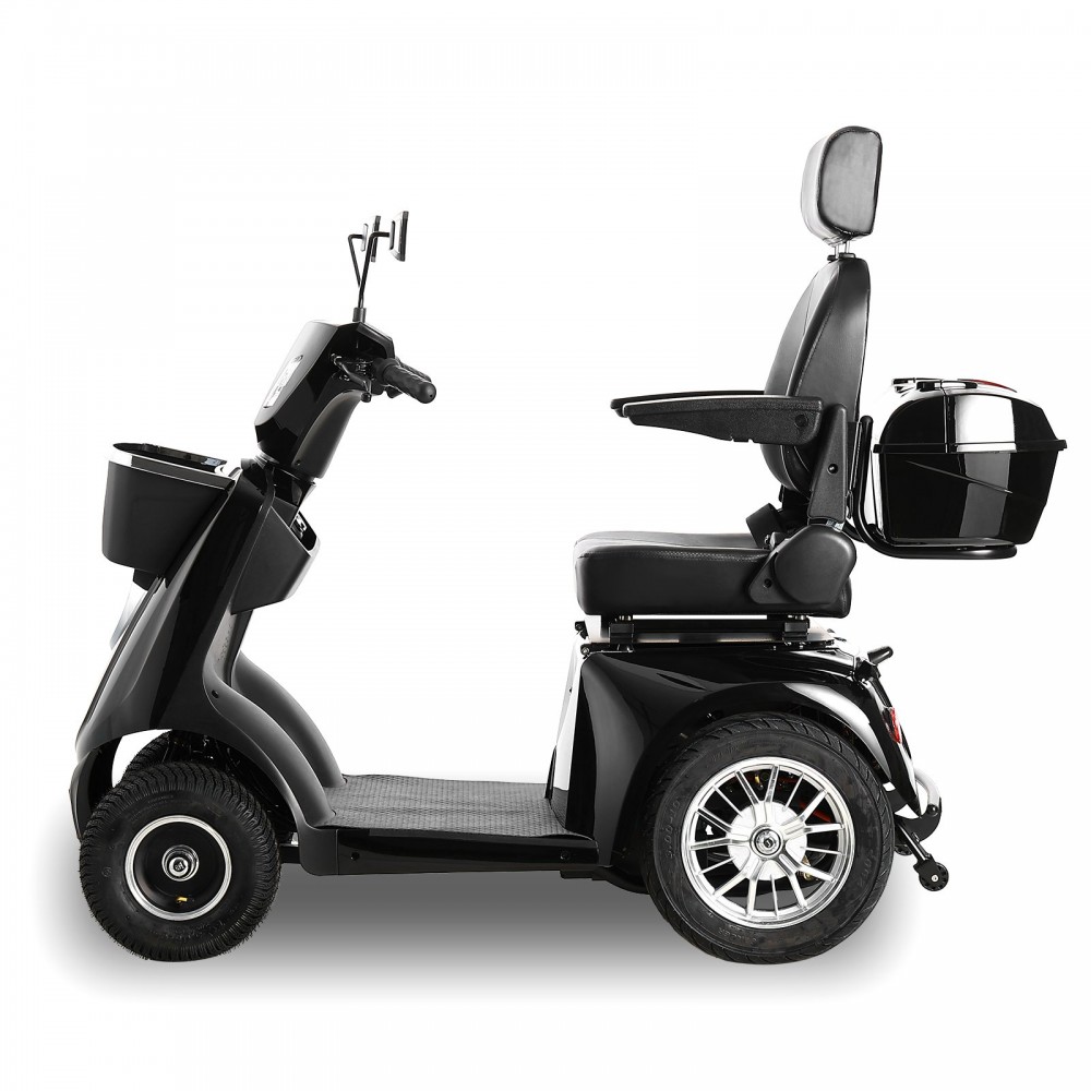 ZVGREEN JXY4D Black Electric 4-Wheel Mobility Scooter